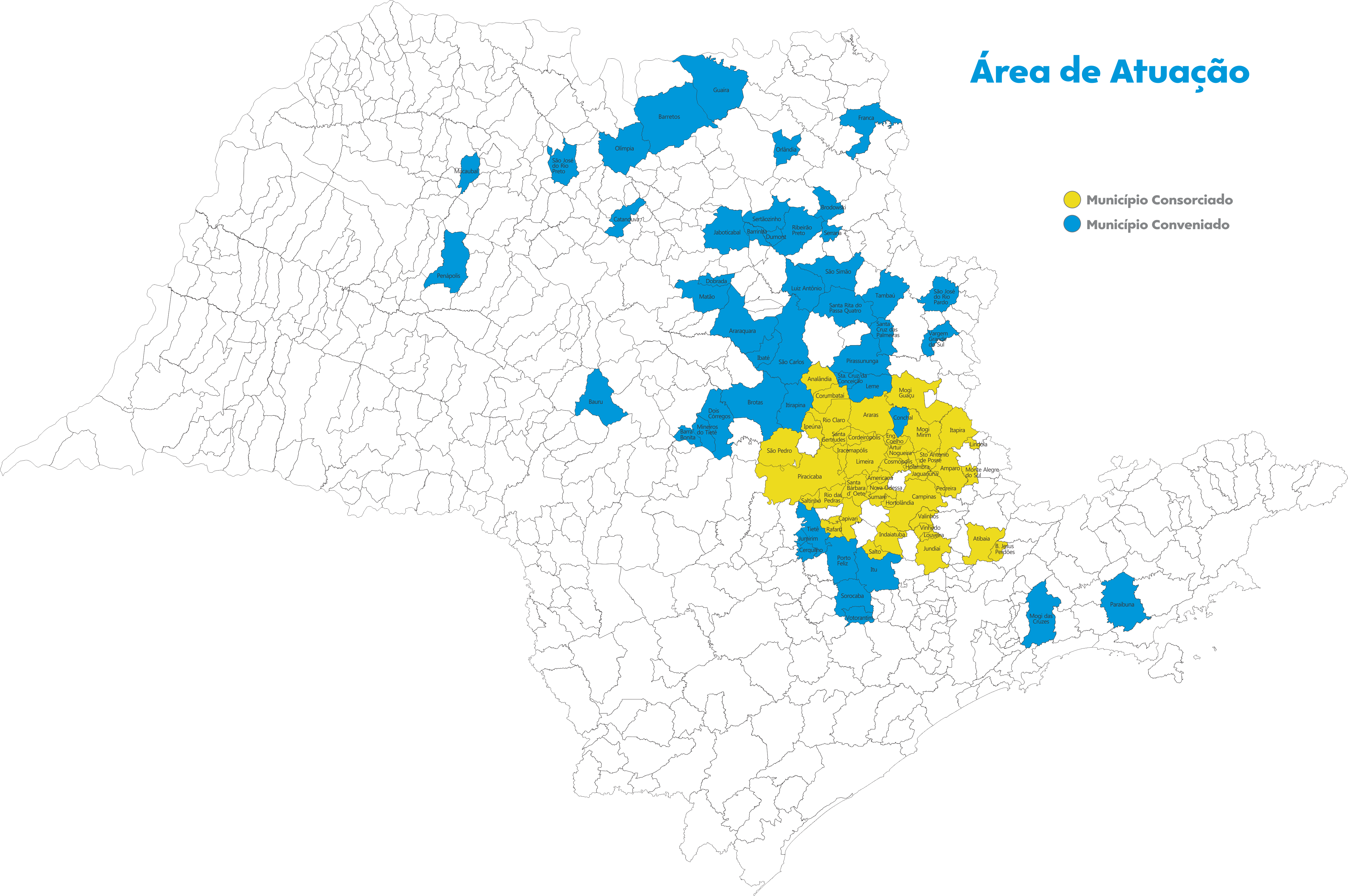 Municípios Regulados